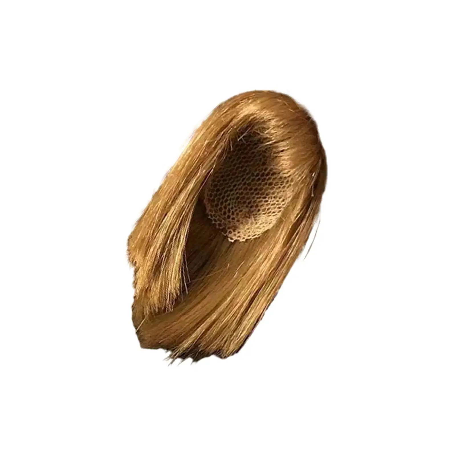

Женские светлые волосы в масштабе 1:6, гладкие (длина 18 см), модный салонный прочный аксессуар для 12-дюймовой экшн-фигурки «сделай сам»