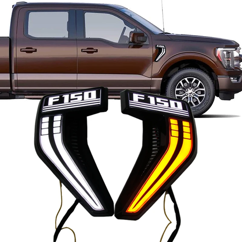 2PCS F150 Daytime Running Lights for Car Auto LED Turn Signal Light Side Wing Rearview Mirror Indicator For Ford F150 2021 2022
2PCS F150 Daytime Running Lights for Car Auto LED Turn Signal Light Side Wing Rearview Mirror Indicator For Ford F150 2021 2022