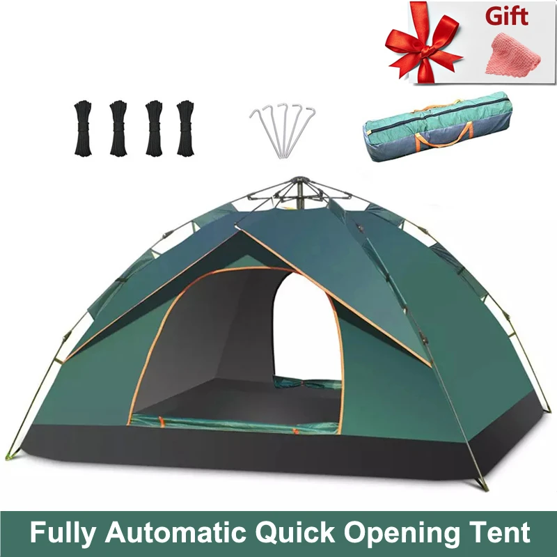 Outdoor Portable 1-4People Camping Fishing Fully Automatic Quick-opening Simple Waterproof Ultra-light Folding Pop-up Beach Tent
Outdoor Portable 1-4People Camping Fishing Fully Automatic Quick-opening Simple Waterproof Ultra-light Folding Pop-up Beach Tent