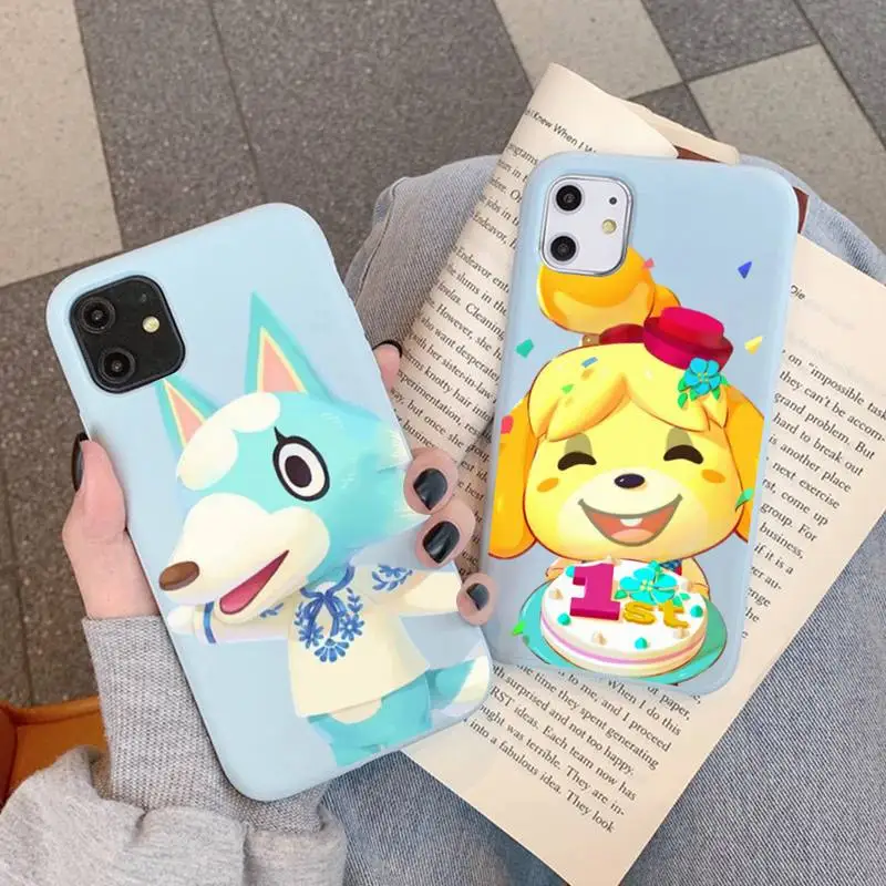 YNDFCNB AAnimals-Crossing Phone Case for iPhone 14 11 12 13 Mini Pro Xs Max 8 7 6 6S Plus X XR Solid Candy Color Case 
YNDFCNB AAnimals-Crossing Phone Case for iPhone 14 11 12 13 Mini Pro Xs Max 8 7 6 6S Plus X XR Solid Candy Color Case