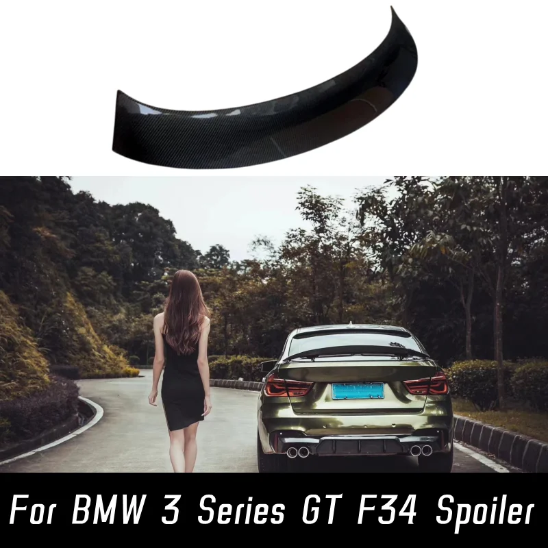 For 2013-2019 BMW 3 Series GT F34 Real Carbon Fiber Car Rear Trunk Lid Lip Body Kit Spoiler Wings Tuning Exterior Accessories
For 2013-2019 BMW 3 Series GT F34 Real Carbon Fiber Car Rear Trunk Lid Lip Body Kit Spoiler Wings Tuning Exterior Accessories