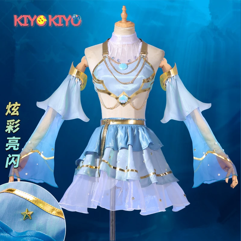 Женская Игра LOL Song of Sea Seraphine косплей костюм реквизит микрофон обувь крылья летнее платье
Женская Игра LOL Song of Sea Seraphine косплей костюм реквизит микрофон обувь крылья летнее платье