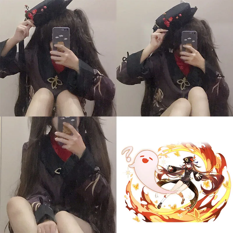 Genshin Impact Hu Tao Cosplay Costume HuTao Chinese Style Clothing Uniform Wig Anime Game Halloween Costumes for Women Girls
Genshin Impact Hu Tao Cosplay Costume HuTao Chinese Style Clothing Uniform Wig Anime Game Halloween Costumes for Women Girls