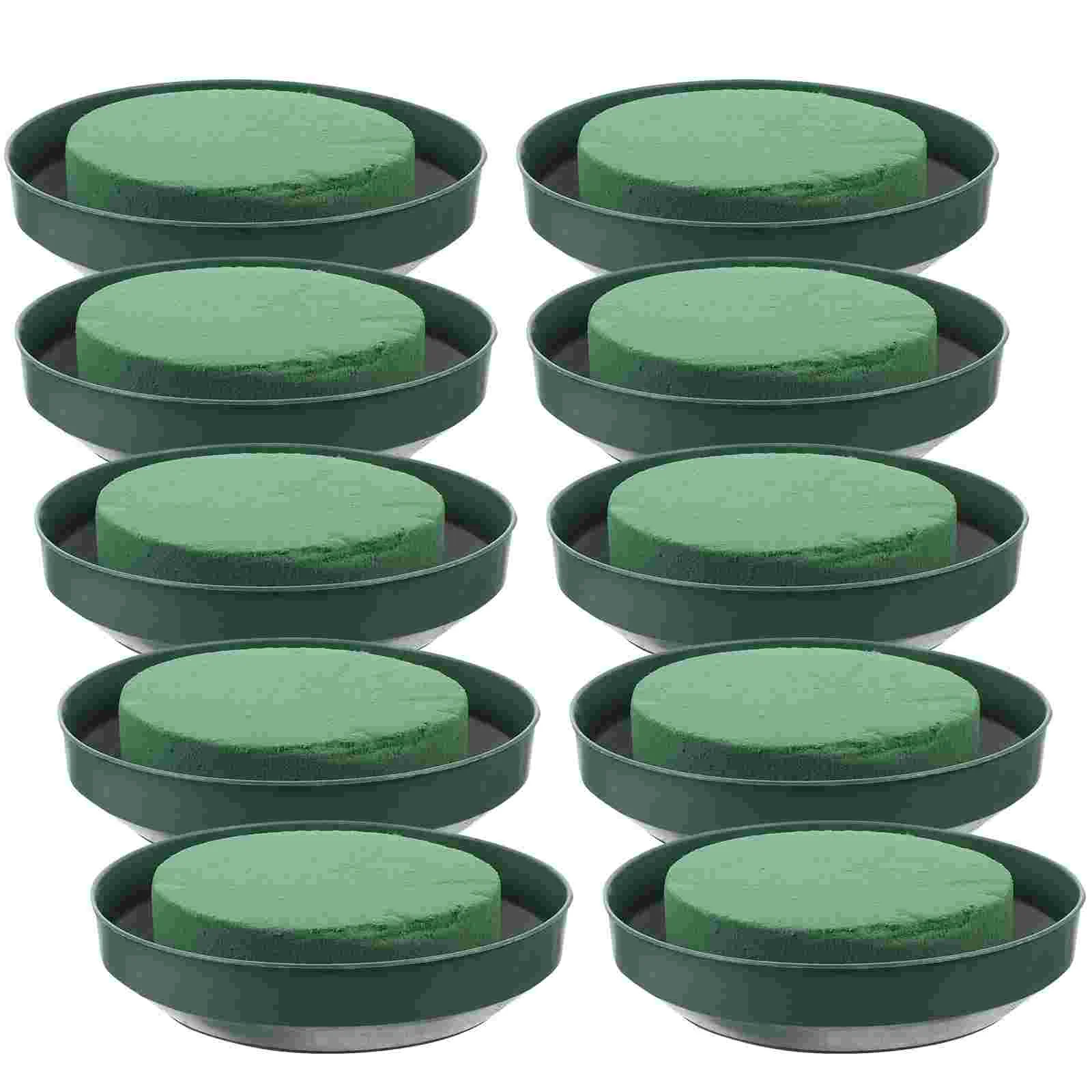 10 Pcs Round Floral Blocks Flower Holders Floral Bricks Floral Bases Flower Mud Absorb Water Floral Cage
10 Pcs Round Floral Blocks Flower Holders Floral Bricks Floral Bases Flower Mud Absorb Water Floral Cage