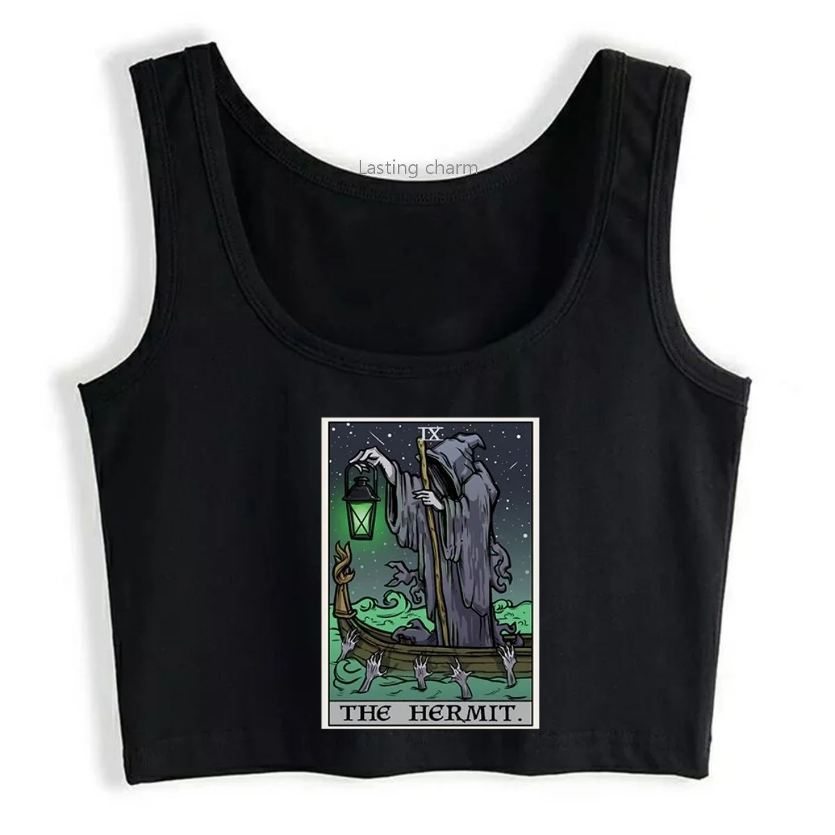 Débardeur col ras du cou pour femme, haut court, mode Hippie, Design graphique, été
Débardeur col ras du cou pour femme, haut court, mode Hippie, Design graphique, été