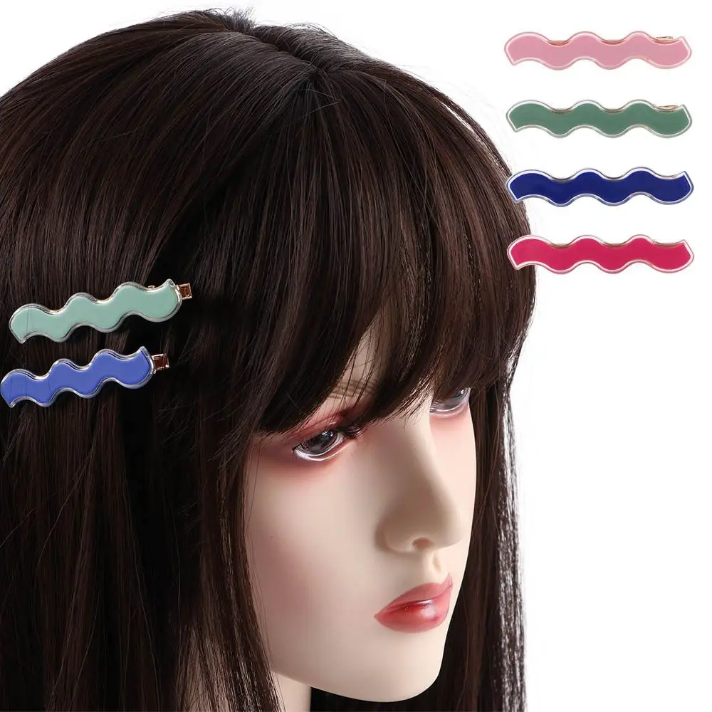 Candy Color Jelly Children Hairpin Wave Hair Side Clips Sweet Korean Style Hair Accessories Acrylic Duckbill Clip
Candy Color Jelly Children Hairpin Wave Hair Side Clips Sweet Korean Style Hair Accessories Acrylic Duckbill Clip