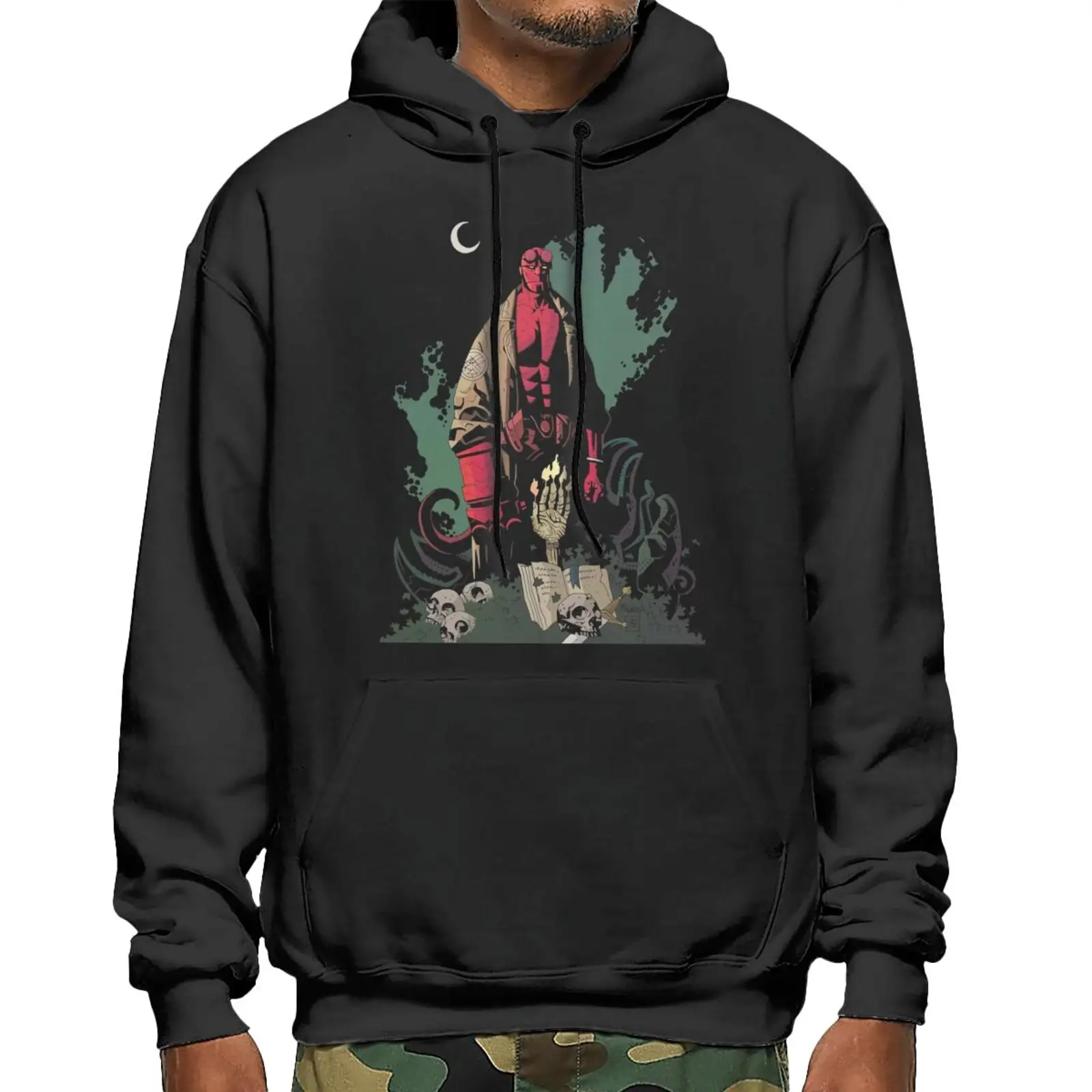 Hellboy Art Sweatshirts Hoodies Clothes For Teenagers Men's Winter Sweater Anime Clothes Essentials Hoodie Japanese Streetwear
Hellboy Art Sweatshirts Hoodies Clothes For Teenagers Men's Winter Sweater Anime Clothes Essentials Hoodie Japanese Streetwear