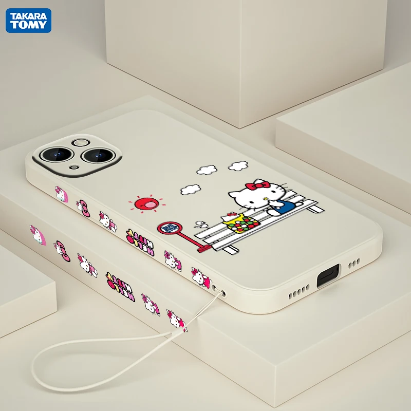 Anime Cute HelloKitty For Apple iPhone 13 12 Mini 11 Pro XS MAX XR X 8 7 6S SE Plus Liquid Left Rope Silicone Phone Case Coque
Anime Cute HelloKitty For Apple iPhone 13 12 Mini 11 Pro XS MAX XR X 8 7 6S SE Plus Liquid Left Rope Silicone Phone Case Coque