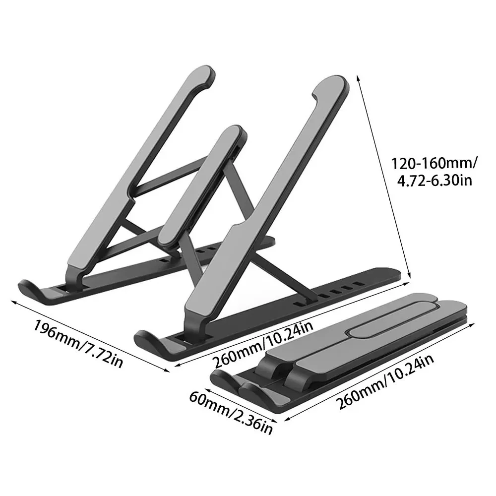 2022 Trend Laptop Stand Adjustable Notebook Holder for Macbook Non-slip Foldable Cooling Base Bracket for Laptop/Tablet/phone
2022 Trend Laptop Stand Adjustable Notebook Holder for Macbook Non-slip Foldable Cooling Base Bracket for Laptop/Tablet/phone