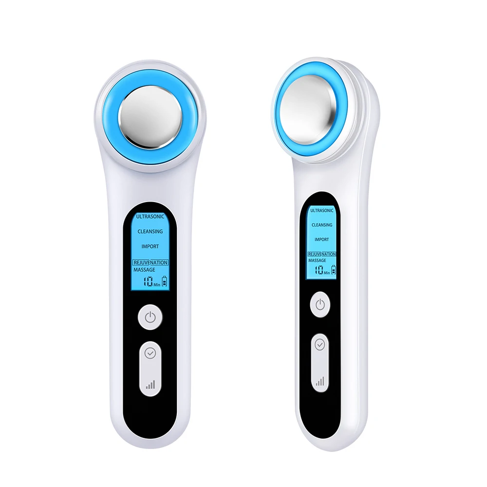 Deep Clean Ultrasonic Skin Tighten Face Lifting Beauty Device 4 LED Light Skin Whitening Electric Vibrate Beauty Wand
Deep Clean Ultrasonic Skin Tighten Face Lifting Beauty Device 4 LED Light Skin Whitening Electric Vibrate Beauty Wand