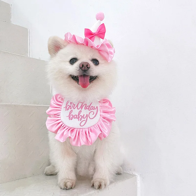 Super Cute Dog Bandana Pet Supplies Dog Birthday Scarf party Bibpet Cat Neck Scarf Cat Cute Collar Pet Accessories
Super Cute Dog Bandana Pet Supplies Dog Birthday Scarf party Bibpet Cat Neck Scarf Cat Cute Collar Pet Accessories