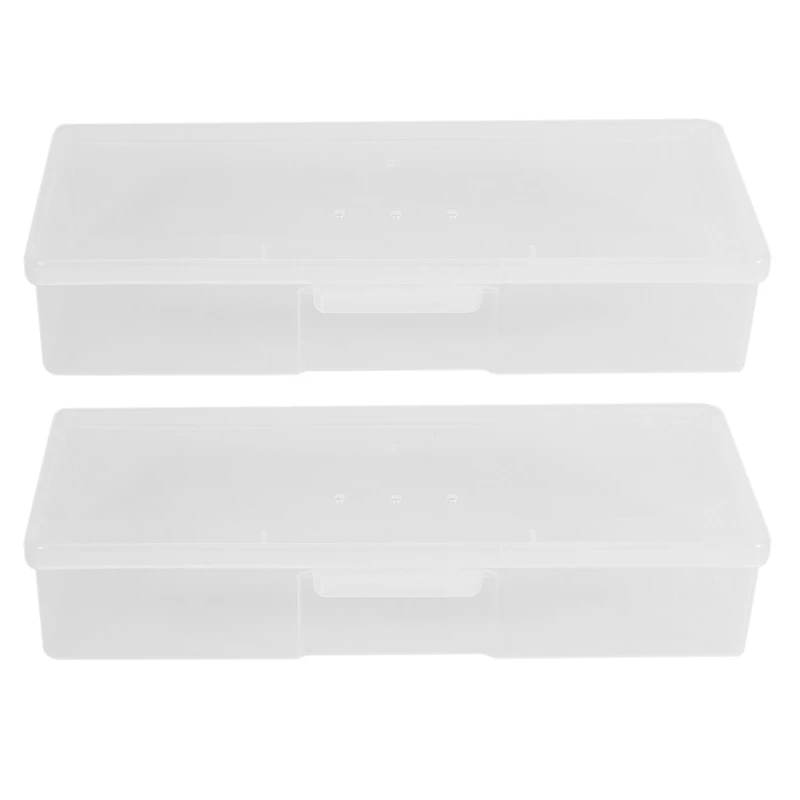 2X Nail Polish Holder Plastic Nail Supplies Storage Box Rectangle Nail Brushes Tools Case(White)
2X Nail Polish Holder Plastic Nail Supplies Storage Box Rectangle Nail Brushes Tools Case(White)