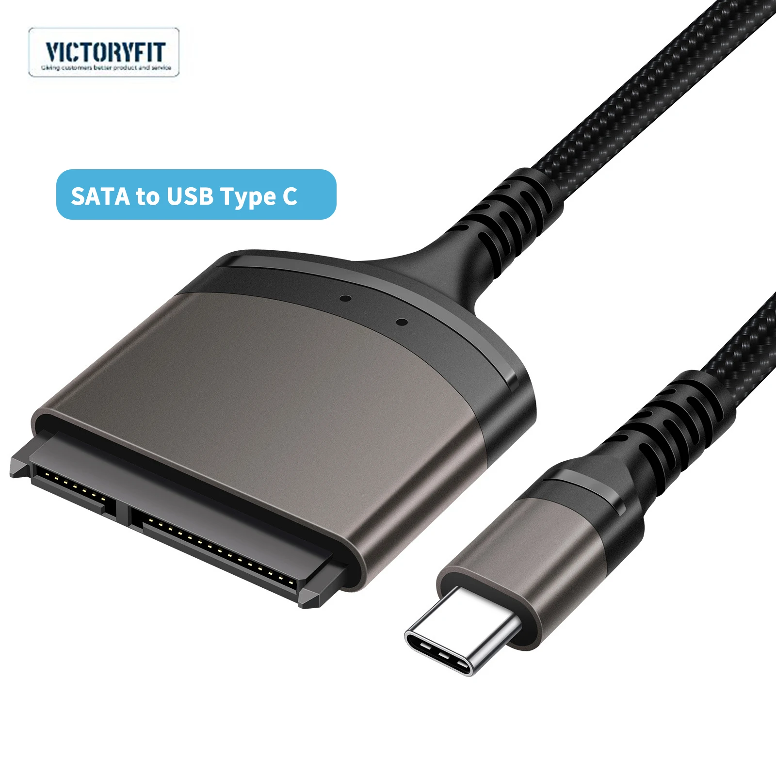 

USB 3,0/Type C к SATA 7 + 15 22-контактный кабель, внешний жесткий диск HDD SSD адаптер для Windows 7/8/10 поддерживает передачу данных 6 Гбит/с