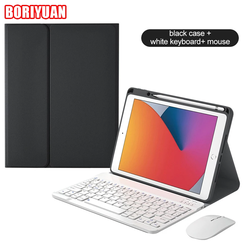 Magnetic Wireless Keyboard Case with Mouse Tablets Keyboard Cover Case Funda Shockproof Case for Ipad Mini 4 5 6 Pro12.9 2021
Magnetic Wireless Keyboard Case with Mouse Tablets Keyboard Cover Case Funda Shockproof Case for Ipad Mini 4 5 6 Pro12.9 2021