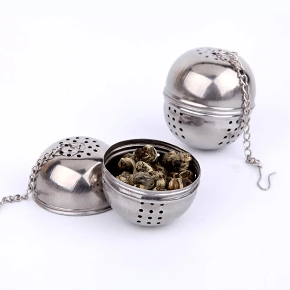 Stainless Steel Tea Filting Ball Tea Infuser Teapot Tray Spice Tea Strainer Herbal Filter Teaware Accessories Kitchen Tools 
Stainless Steel Tea Filting Ball Tea Infuser Teapot Tray Spice Tea Strainer Herbal Filter Teaware Accessories Kitchen Tools