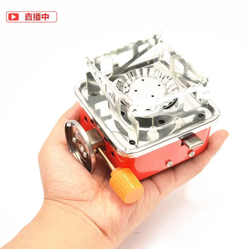 Camping Gas Stove Outdoor Small Square Stove Four-square Stove Ultralight Backpack Stove Burner Windproof Barbecue Portable
Camping Gas Stove Outdoor Small Square Stove Four-square Stove Ultralight Backpack Stove Burner Windproof Barbecue Portable