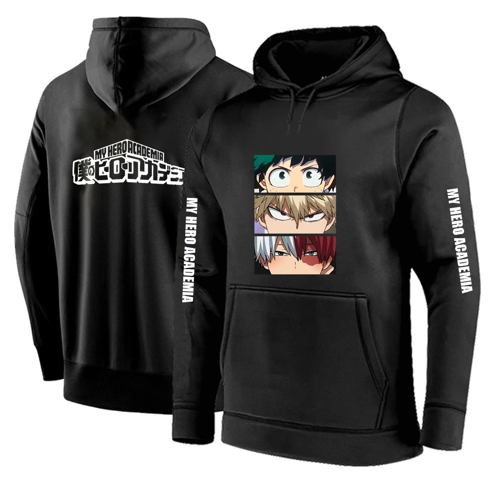 My Hero Academia Sweatshirts Fashion Mens Hoodies Katsuki Bakugo Midoriya Izuku Print Warm Pullovers Casual Hoody New Tracksuit
My Hero Academia Sweatshirts Fashion Mens Hoodies Katsuki Bakugo Midoriya Izuku Print Warm Pullovers Casual Hoody New Tracksuit