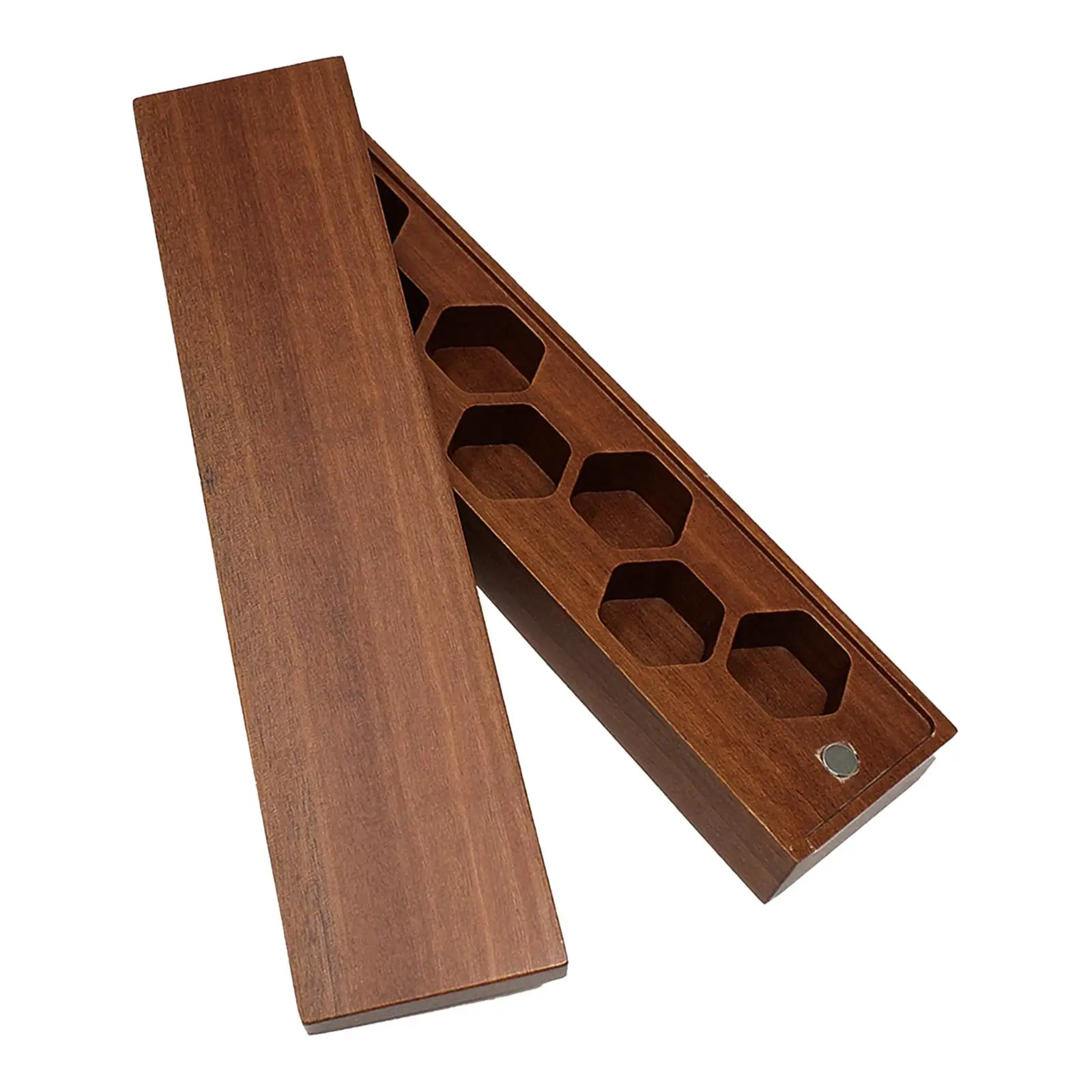 Dices Holder Box Exquisite with Lid for Table Game Crafted for Kids Adults Gift Size Handmade Wood Dice Box with Divider
Dices Holder Box Exquisite with Lid for Table Game Crafted for Kids Adults Gift Size Handmade Wood Dice Box with Divider