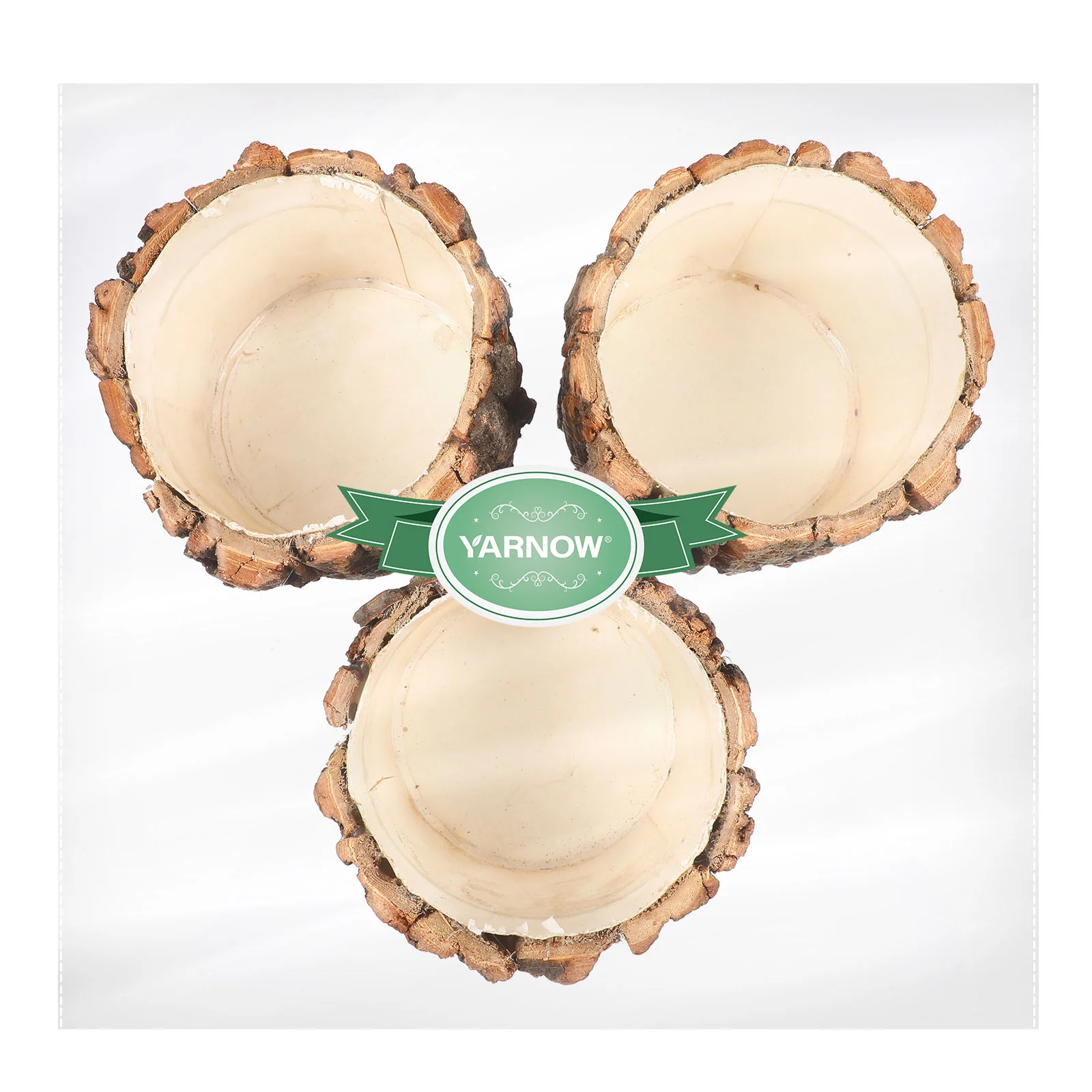 3 Pcs Wooden Flower Pots Natural Wood Bark Flower Buckets Barrels Rustic Containers Garden Home Decorations
3 Pcs Wooden Flower Pots Natural Wood Bark Flower Buckets Barrels Rustic Containers Garden Home Decorations
