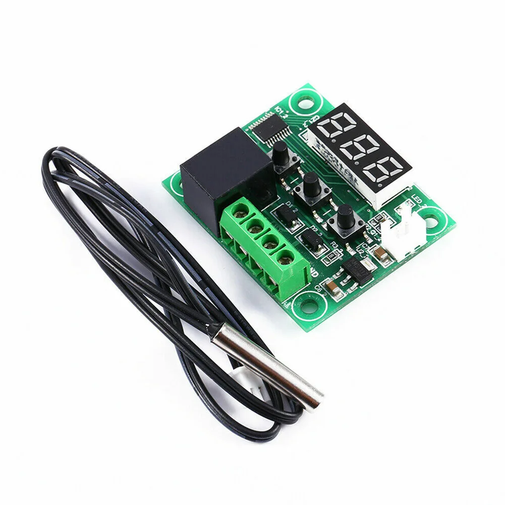Smart Home Controller Module -50-110°C W1209 12V Digital Thermostat Sensor Temperature Control Switch Module
Smart Home Controller Module -50-110°C W1209 12V Digital Thermostat Sensor Temperature Control Switch Module