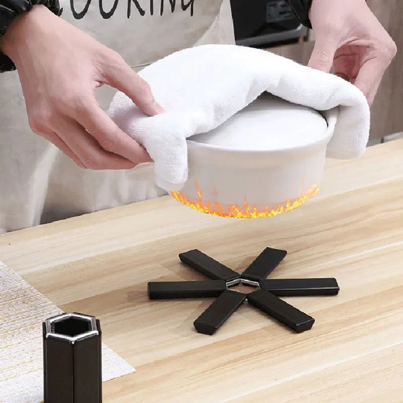 Foldable Pot Holder Home Kitchen Creative Portable Heat Insulation Anti-Scalding Plate Placemat Coaster For Pan Pot Bowl Holder
Foldable Pot Holder Home Kitchen Creative Portable Heat Insulation Anti-Scalding Plate Placemat Coaster For Pan Pot Bowl Holder