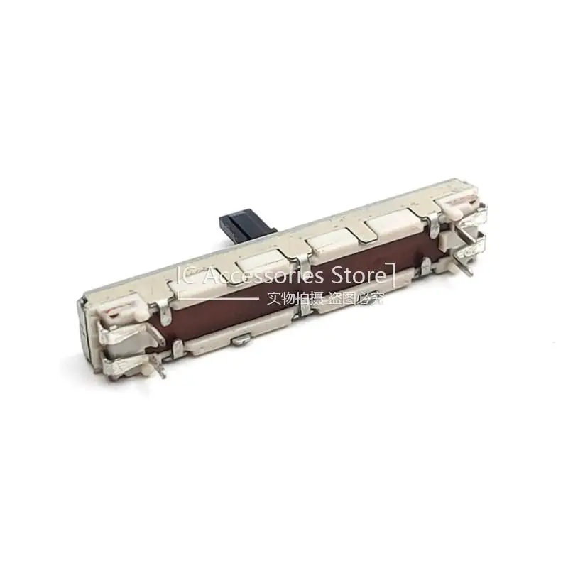 1PCS 45MM Sliding Potentiometer Single B10K Electronic Piano Volume Adjustment Fader RS30111AC00V Stroke 30MM Handle Length 10MM
1PCS 45MM Sliding Potentiometer Single B10K Electronic Piano Volume Adjustment Fader RS30111AC00V Stroke 30MM Handle Length 10MM