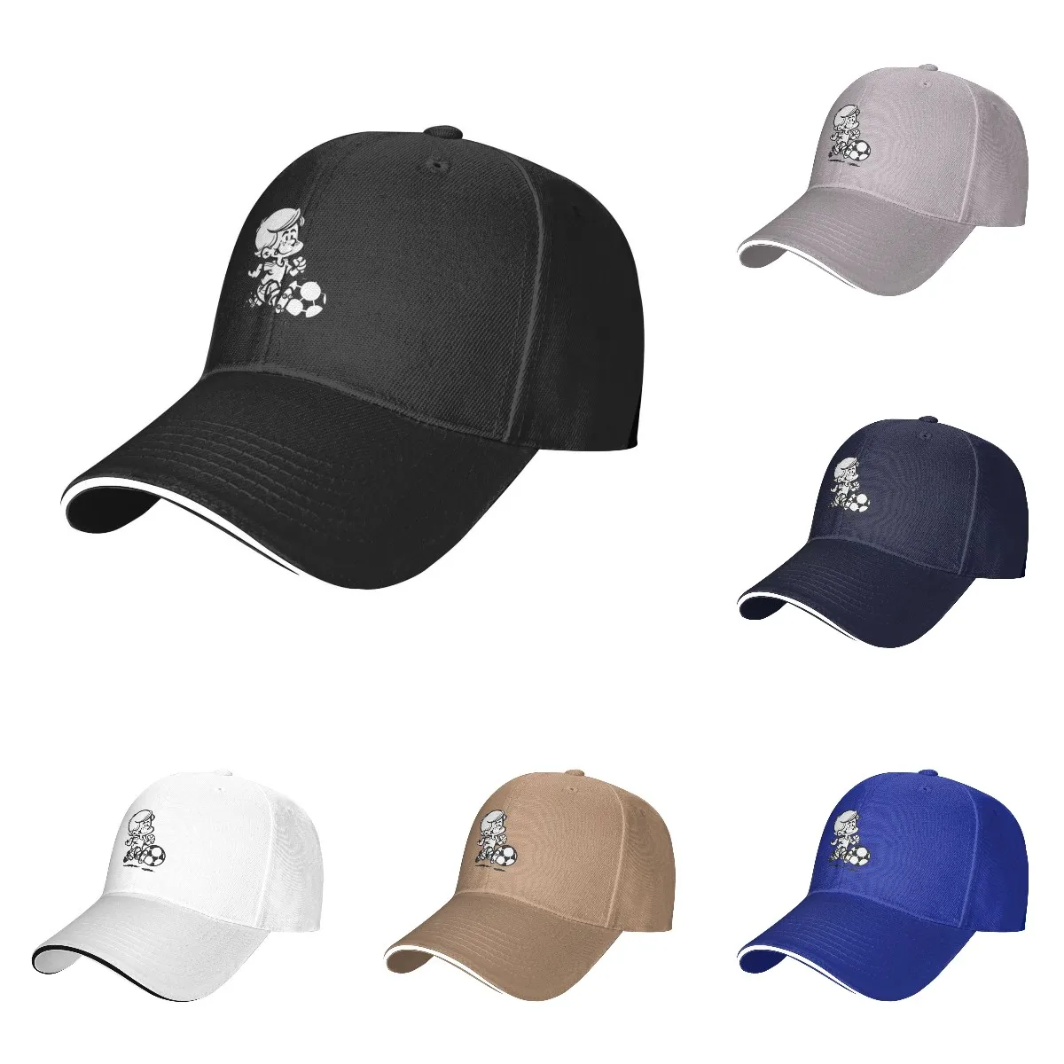 Cartoon Boy Play Football Baseball Cap Adjustable Cotton or Polyester Lightweight Four Seasons Hats Adult Unisex
Cartoon Boy Play Football Baseball Cap Adjustable Cotton or Polyester Lightweight Four Seasons Hats Adult Unisex