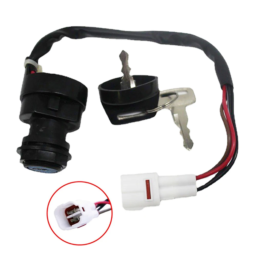 1 Set ATV Ignition Key Switch Universal 2 Wires Ignition Keys Start Switch Lock Key For ATV Go Kart Scooter Motorcycle Quad
1 Set ATV Ignition Key Switch Universal 2 Wires Ignition Keys Start Switch Lock Key For ATV Go Kart Scooter Motorcycle Quad