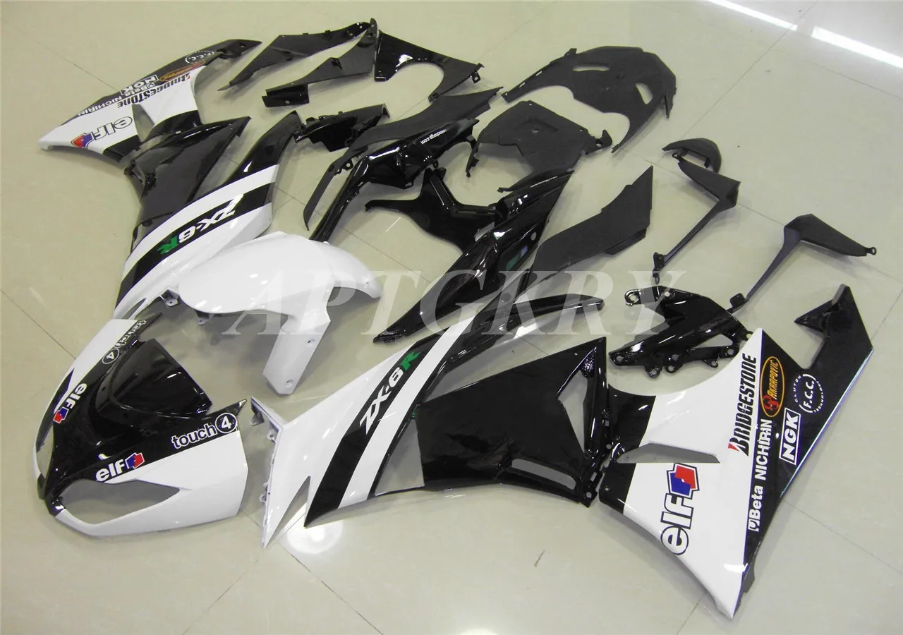 Новый комплект обтекателей для мотоцикла из АБС-пластика, подходит для Kawasaki Ninja ZX6R 636 Φ 2009 2010 2011 2012 09 10 11 12, белый и черный
Новый комплект обтекателей для мотоцикла из АБС-пластика, подходит для Kawasaki Ninja ZX6R 636 Φ 2009 2010 2011 2012 09 10 11 12, белый и черный