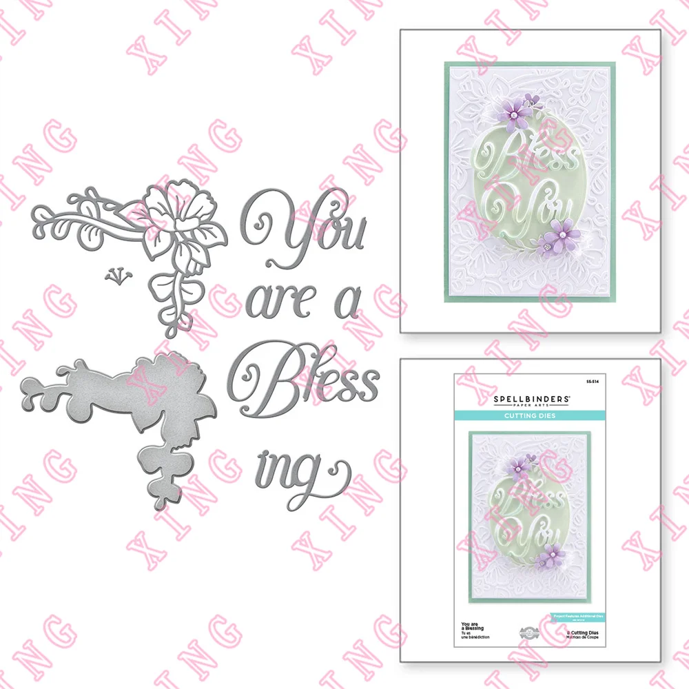 Newest Scrapbook Deco Embossing Template You Are a Blessing Etched Metal Cutting Dies Diy Gift Card Handmade Craft Reusable Mold
Newest Scrapbook Deco Embossing Template You Are a Blessing Etched Metal Cutting Dies Diy Gift Card Handmade Craft Reusable Mold