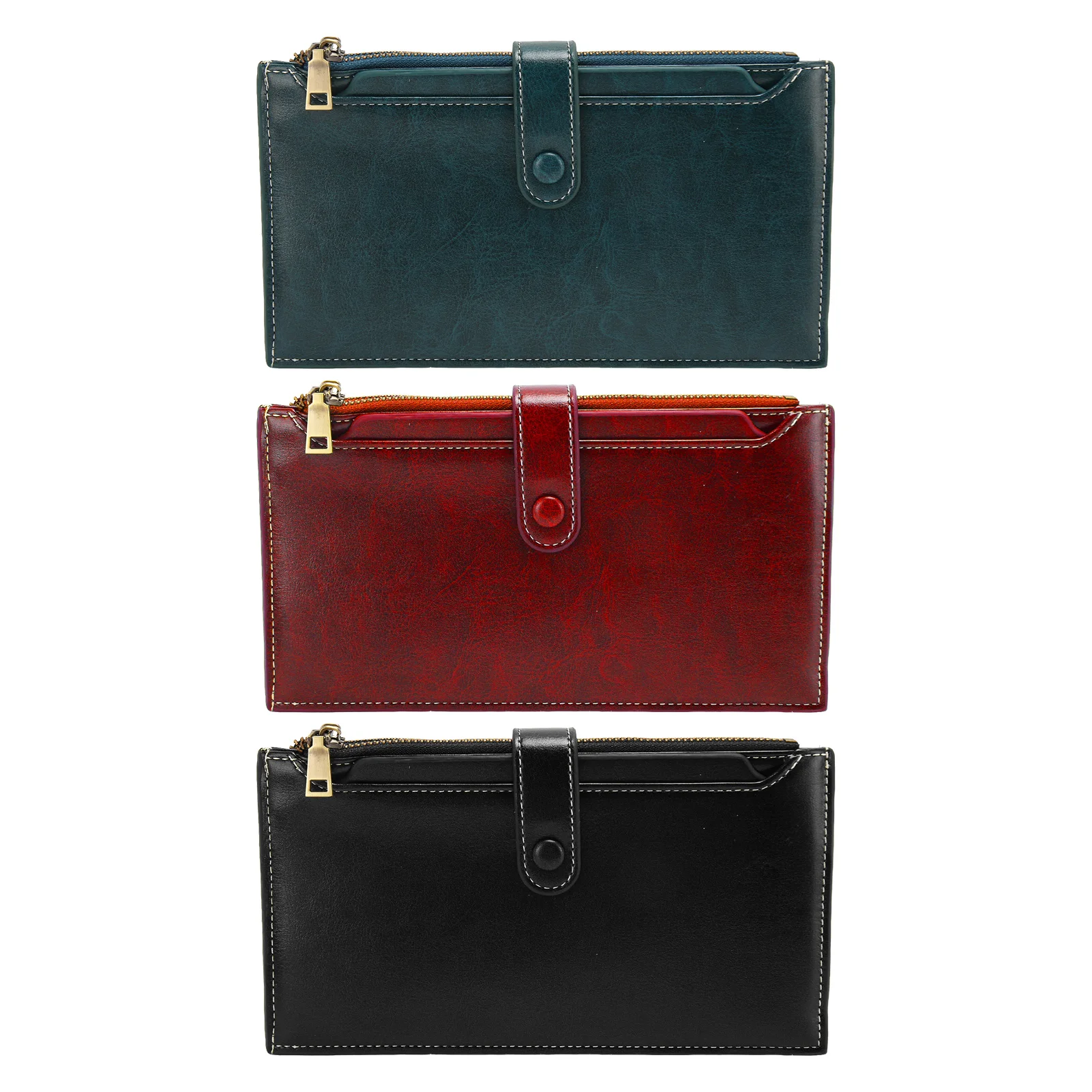 Women Cell Phone Purse Vintage Fashion Dual Zippers Blocking Wallet Prevents Theft for Receipt for Mobile Phone for Daily
Women Cell Phone Purse Vintage Fashion Dual Zippers Blocking Wallet Prevents Theft for Receipt for Mobile Phone for Daily