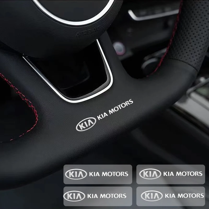 4Pcs Metal Car Steering Wheel Sticker Auto Styling Interior Dekoration Decal For KIA Ceed Rio Sportage R K3 K4 K5 Ceed Sorento
4Pcs Metal Car Steering Wheel Sticker Auto Styling Interior Dekoration Decal For KIA Ceed Rio Sportage R K3 K4 K5 Ceed Sorento