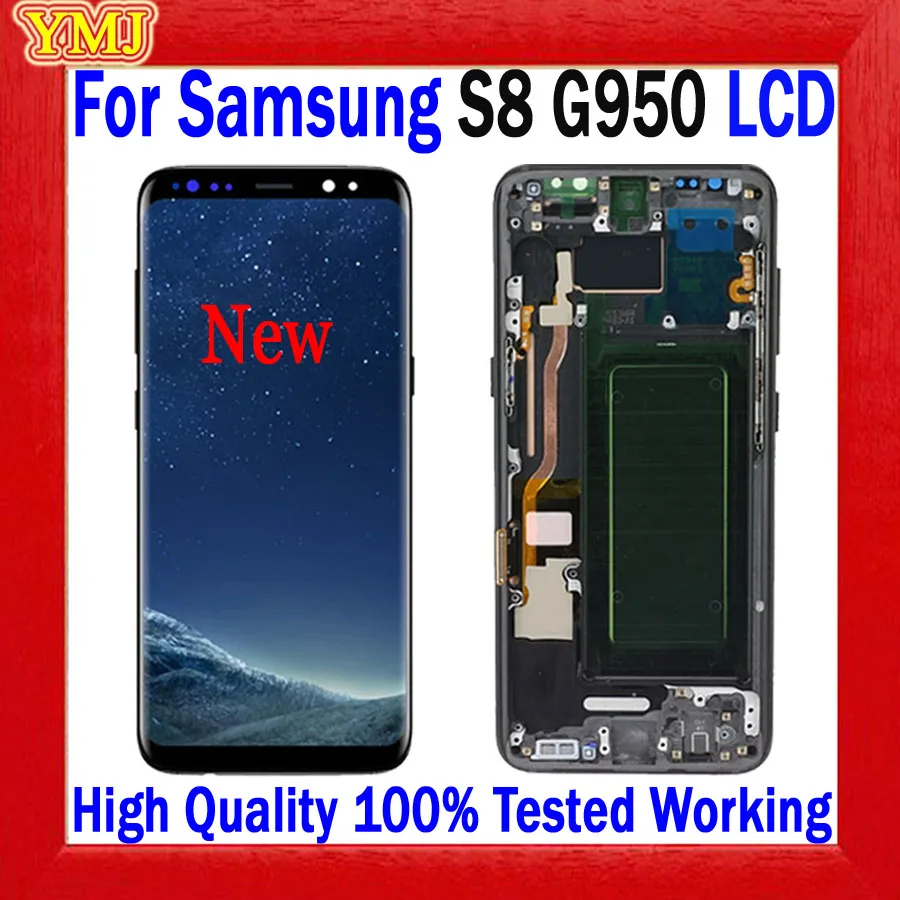 Новый AMOLED ЖК-дисплей для SAMSUNG Galaxy S8 G950F G950FD G9500 G950U LCD S8Plus G955F дисплей сенсорный экран дигитайзер Замена
Новый AMOLED ЖК-дисплей для SAMSUNG Galaxy S8 G950F G950FD G9500 G950U LCD S8Plus G955F дисплей сенсорный экран дигитайзер Замена