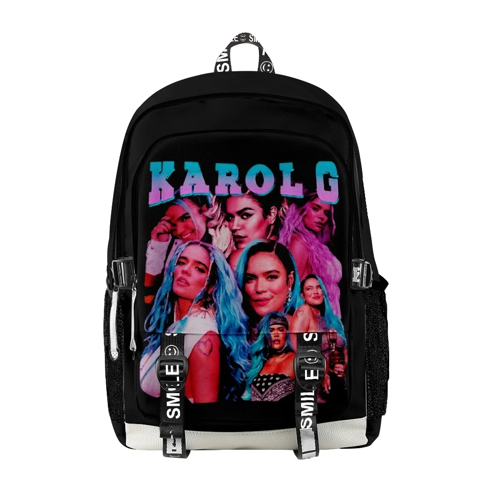 Karol G Backpack 2023 Casual Style School Bag Women Knapsack Men Girls Boys Unisex Bag Bookbag Satchel
Karol G Backpack 2023 Casual Style School Bag Women Knapsack Men Girls Boys Unisex Bag Bookbag Satchel