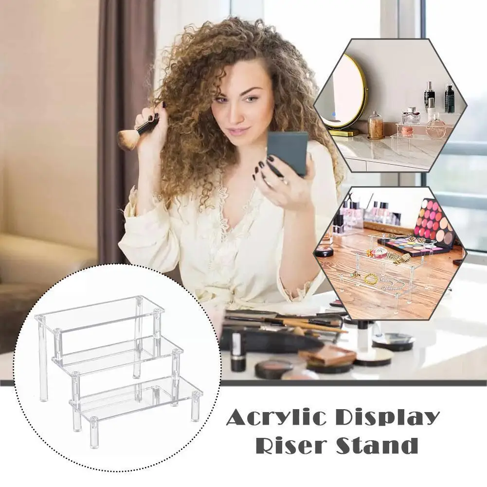 3 Floors Acrylic Display Stand Desktop Storage Cosmetics Handmade Car Display Transparent Detachable Model Rack Anime Ladde Y1T9
3 Floors Acrylic Display Stand Desktop Storage Cosmetics Handmade Car Display Transparent Detachable Model Rack Anime Ladde Y1T9
