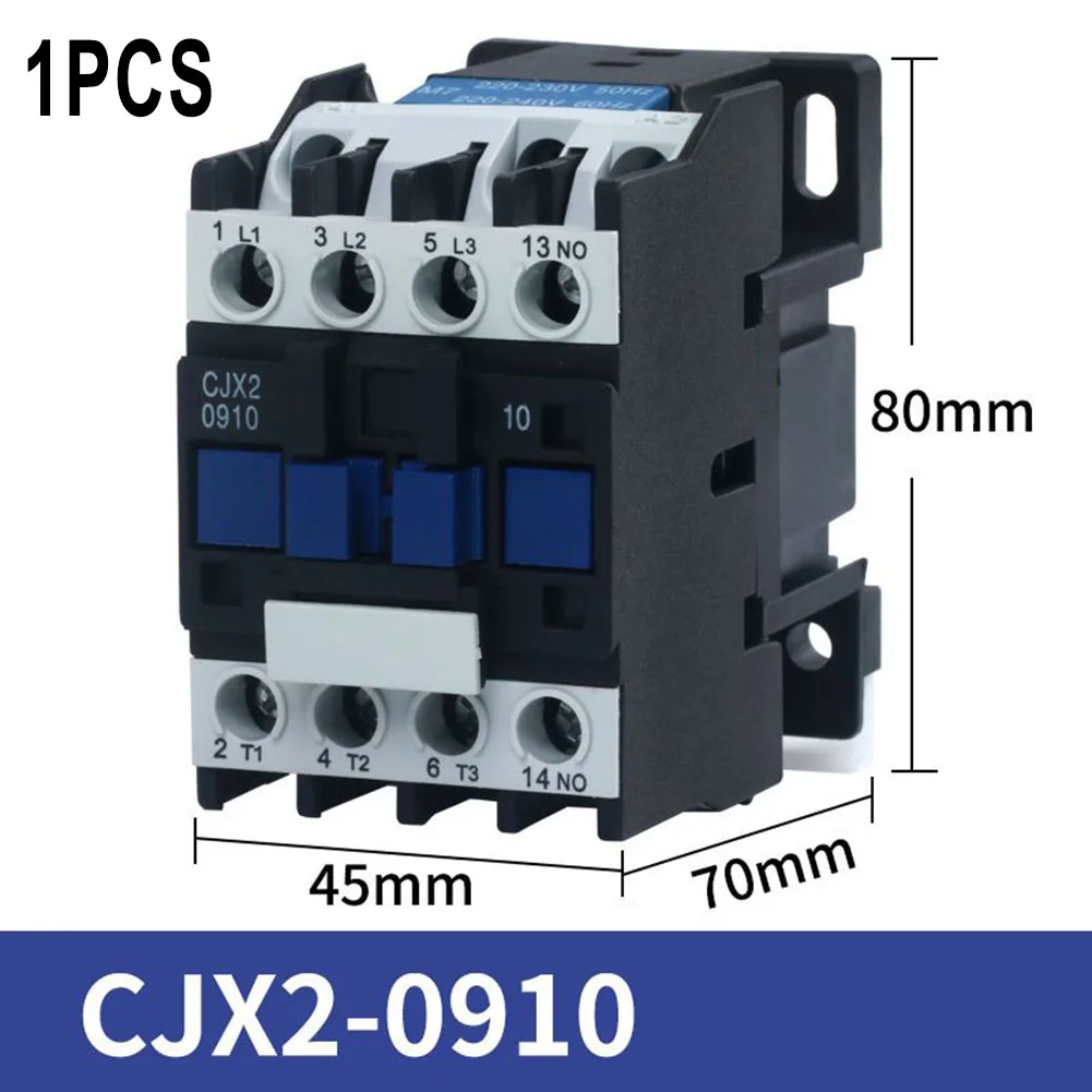 For Track Installation AC Contactor Power Contactor 220V 50Hz 35mm DIN Rail 3P 1NC Black Blue LC1D Metal Plastic
For Track Installation AC Contactor Power Contactor 220V 50Hz 35mm DIN Rail 3P 1NC Black Blue LC1D Metal Plastic