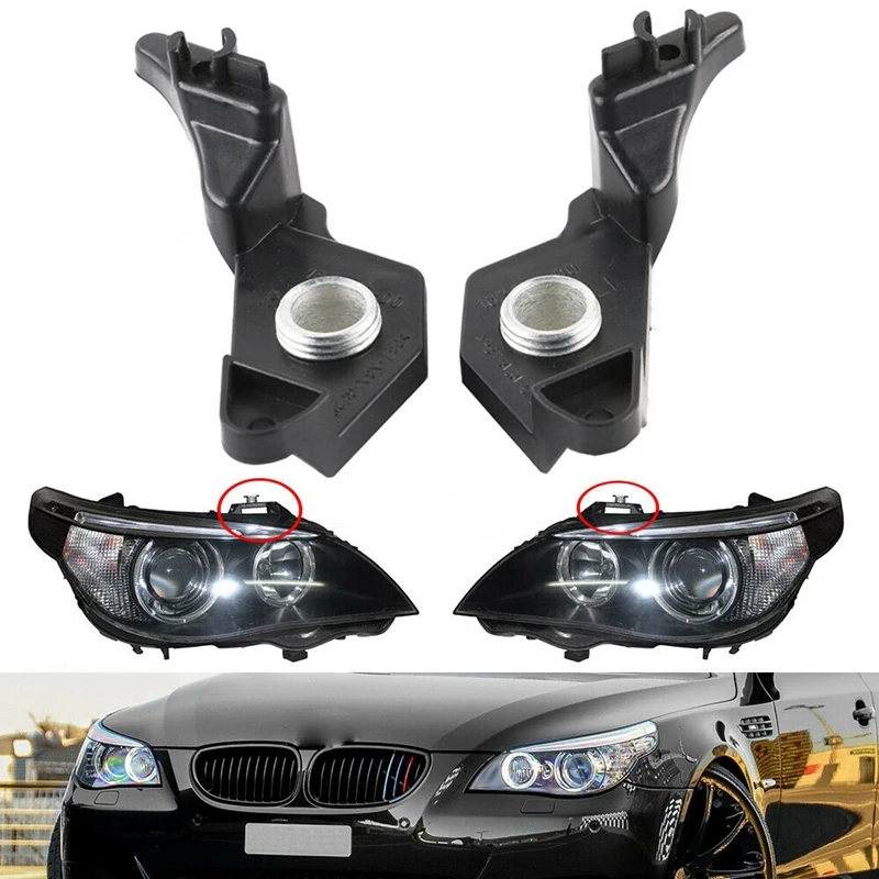 2Pcs Left & Right Side Headlight Bracket Repair Kit for -BMW 5 Series E60 E61 63126941478 63126942478
2Pcs Left & Right Side Headlight Bracket Repair Kit for -BMW 5 Series E60 E61 63126941478 63126942478