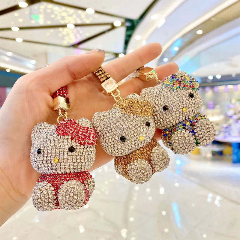 Kawaii Sanrio аниме мультфильм бриллиант Кот КТ брелок модная женская сумка кулон милая кукла автомобиль брелок кольцо подарок девушке
Kawaii Sanrio аниме мультфильм бриллиант Кот КТ брелок модная женская сумка кулон милая кукла автомобиль брелок кольцо подарок девушке