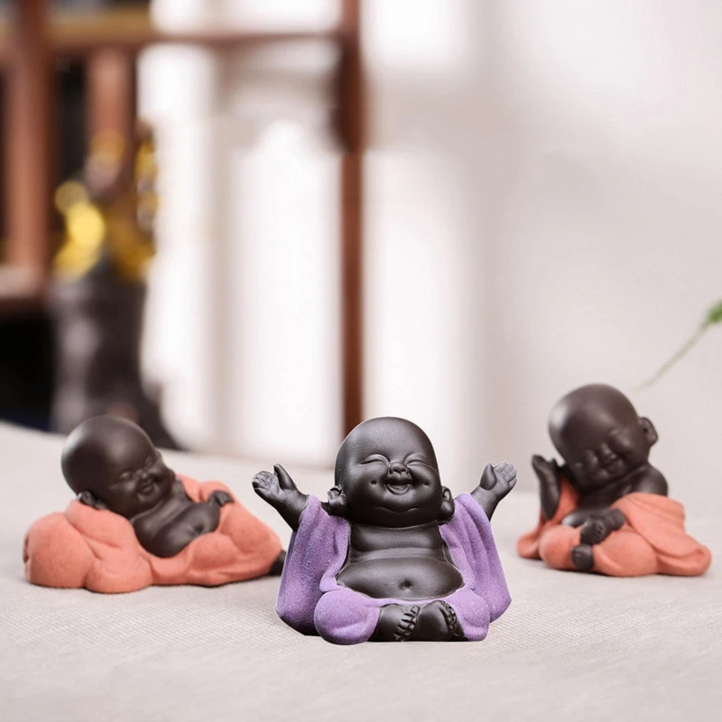 A63I Cute Ceramic Little Baby Monk Happy Buddha Statue Figurine Ornaments Home Decor
A63I Cute Ceramic Little Baby Monk Happy Buddha Statue Figurine Ornaments Home Decor