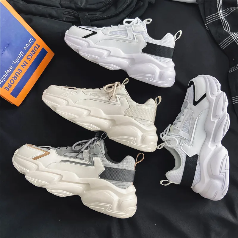 Clunky Women Casual Shoes Outdoor Fashion Non-slip Breathable Tide Woman Sneakers Thick Sole Mixed Colors Concise Style Footwear
Clunky Women Casual Shoes Outdoor Fashion Non-slip Breathable Tide Woman Sneakers Thick Sole Mixed Colors Concise Style Footwear