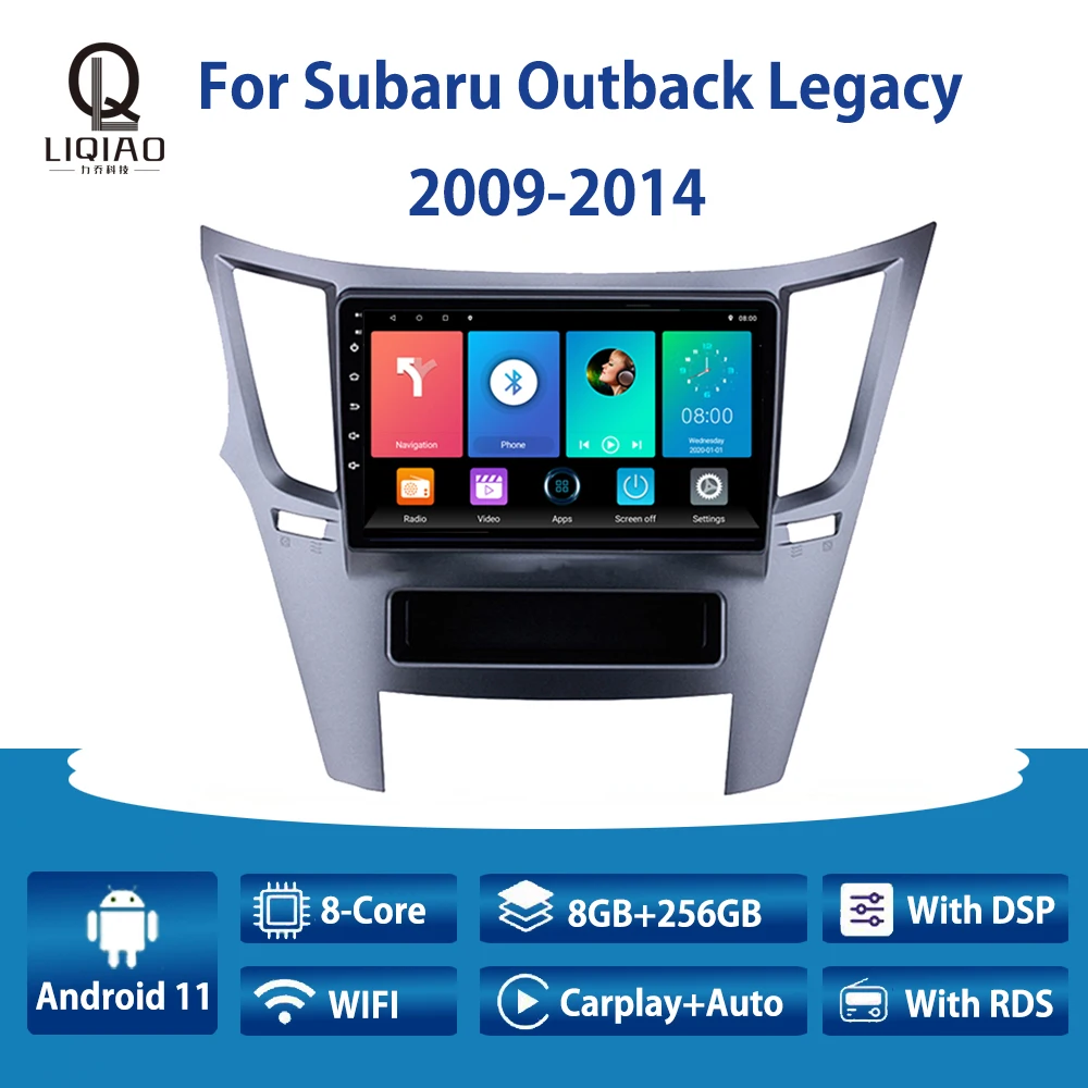 Автомагнитола LIQIAO для Subaru Outback Legacy 2009-2014 LHD Carplay мультимедийный видеоплеер навигация GPS камера заднего вида FM OBD
Автомагнитола LIQIAO для Subaru Outback Legacy 2009-2014 LHD Carplay мультимедийный видеоплеер навигация GPS камера заднего вида FM OBD