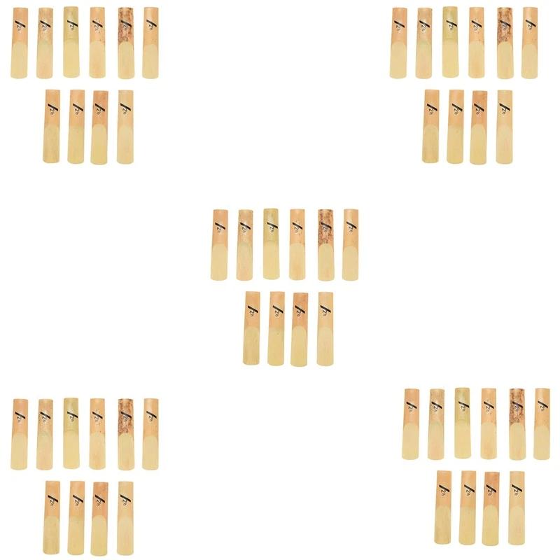 50Pcs Alto Saxophone Sax Reeds Classic Alto Reed For Riyin Saxophone 2.5 Strength 2 1/2 Music Xmas Gift
50Pcs Alto Saxophone Sax Reeds Classic Alto Reed For Riyin Saxophone 2.5 Strength 2 1/2 Music Xmas Gift