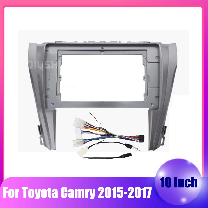 10.1 inch Car Frame Fascia Adapter For Toyota Camry 2015-2017 Android Radio Dash Fitting Panel Kit Double Din Fascia DVD Frame
10.1 inch Car Frame Fascia Adapter For Toyota Camry 2015-2017 Android Radio Dash Fitting Panel Kit Double Din Fascia DVD Frame