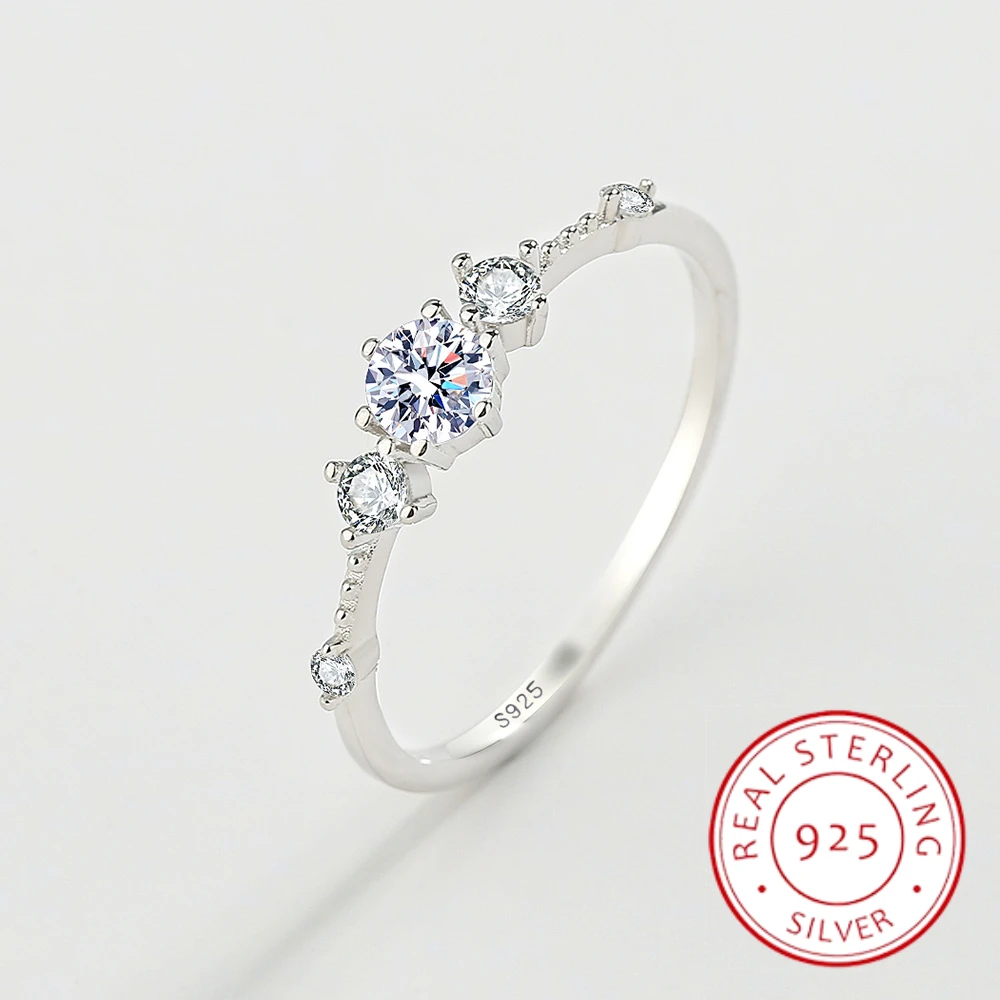 New Classic Light Luxury Small Zircon Diamond Set Ladies Ring S925 Original Authentic Sterling Silver Delicate Sweet Jewelry
New Classic Light Luxury Small Zircon Diamond Set Ladies Ring S925 Original Authentic Sterling Silver Delicate Sweet Jewelry