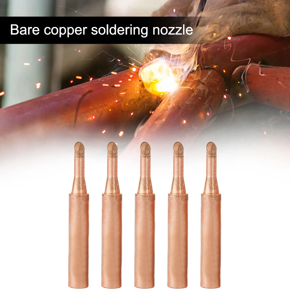 5pcs Soldering Iron Tips For Soldering Narrow Pitches Bridging Correction Drag Soldering 900M-T Lead-Free Soldering Tips
5pcs Soldering Iron Tips For Soldering Narrow Pitches Bridging Correction Drag Soldering 900M-T Lead-Free Soldering Tips