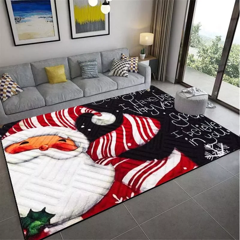 New in Claus Pattern Living Room Bedroom Carpet Children's Play Mat Kitchen Bathroom Anti-slip Mat Door Mat Christmas Gift T
New in Claus Pattern Living Room Bedroom Carpet Children's Play Mat Kitchen Bathroom Anti-slip Mat Door Mat Christmas Gift T