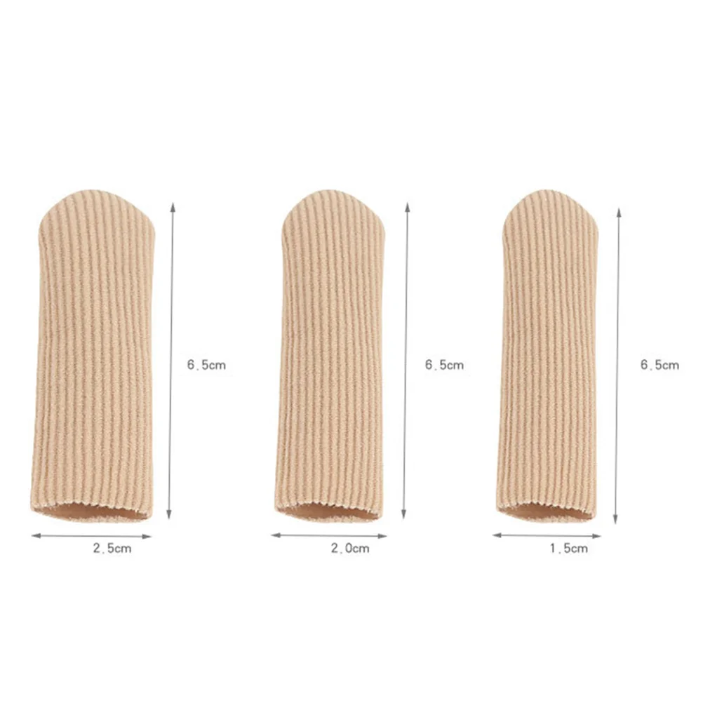 4 Pcs Thumb Protector Silicone Finger Caps Bunion Toe Separator Separators Overlapping Toes Sleeve Gel
4 Pcs Thumb Protector Silicone Finger Caps Bunion Toe Separator Separators Overlapping Toes Sleeve Gel