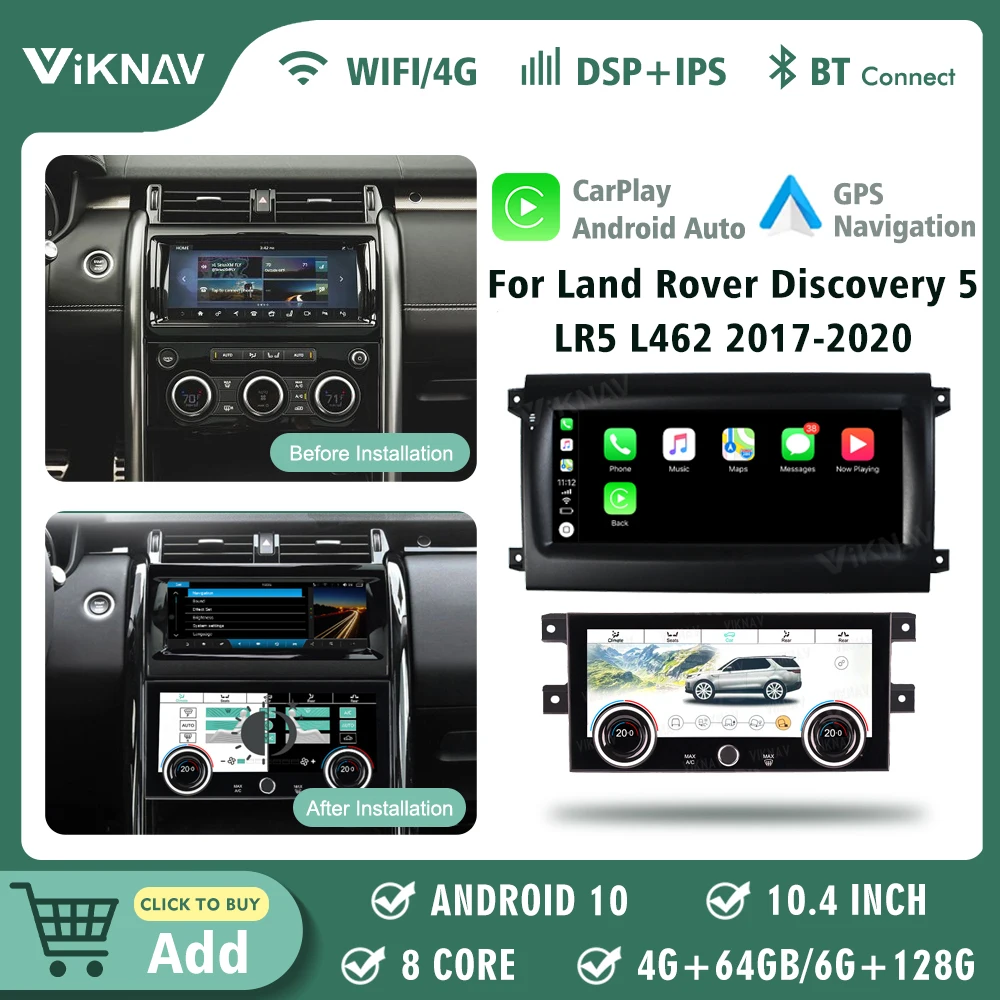 128GB Android 10 Car Radio For Land Rover Discovery 5 LR5 L462 2017-2020 Multimedia Player GPS Wireless Carplay Android Auto
128GB Android 10 Car Radio For Land Rover Discovery 5 LR5 L462 2017-2020 Multimedia Player GPS Wireless Carplay Android Auto