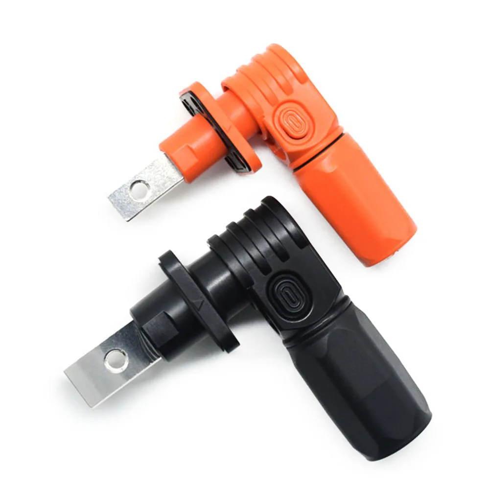 Battery Energy Storage Connector 120A 200A Quick Plug Terminal Flame Retardant Waterproof IP67 Single Core Elbow Power Connector
Battery Energy Storage Connector 120A 200A Quick Plug Terminal Flame Retardant Waterproof IP67 Single Core Elbow Power Connector
