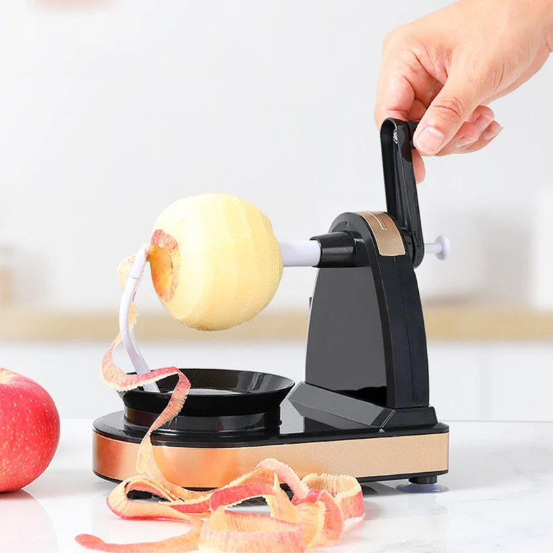 

Multifunctional Apple Peeler Machine Home Hand-operated Fruit Vegetable Peeler Cutter Slicer With Apple Slicer Corer Cutter